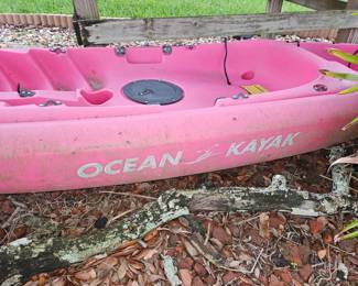 Ocean kayak comes with paddle
Sunday price $100
