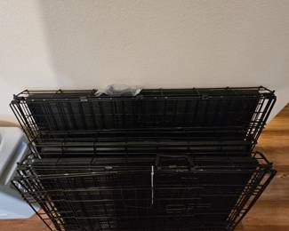 3 collapsible animal cages 
$20 each