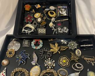 Vintage and Newer Brooches