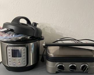 New Insta Pot and Cuisinart Griddle