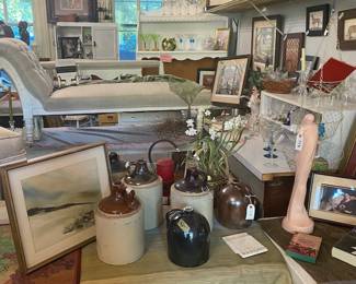 Artwork, Jugs & Figurine