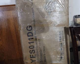 Queen Bed Frame Still Brand New in Box.