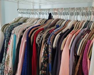 So many clothing items available