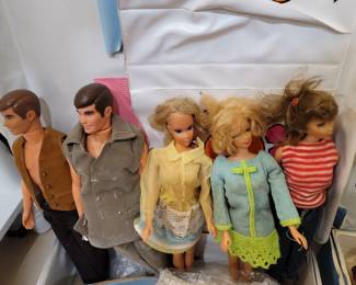 Vintage Barbie and Ken