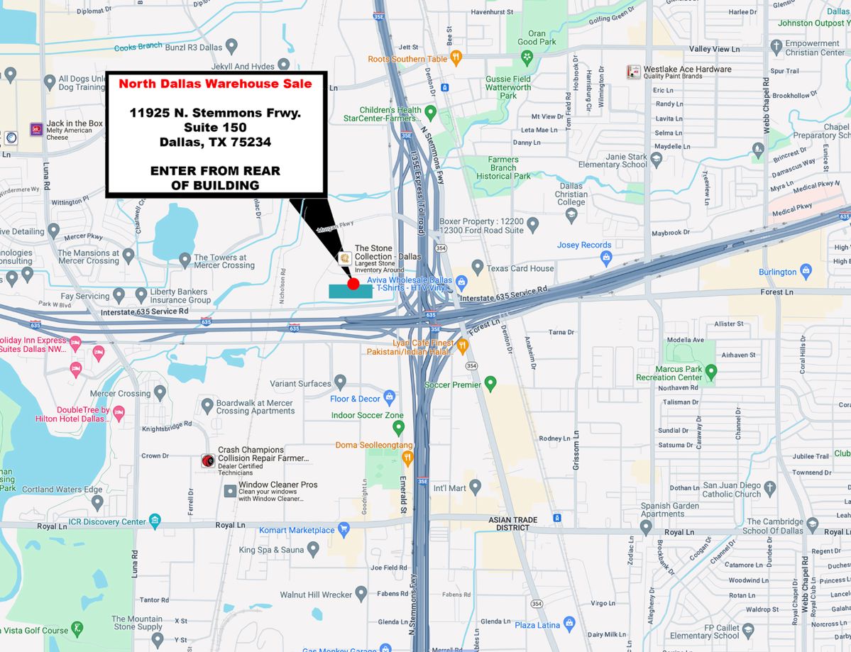 North Dallas Warehouse Sale Image