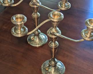 Sterling Candlesticks
