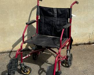 Medline Ultralight Transport Wheelchair