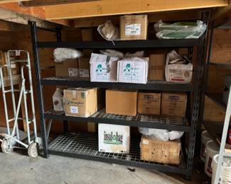 Whalen Industrial 4 Tier Metal Storage Shelf