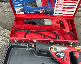 Milwaukee Heavy-Duty Sawzall & Skill Reciprocating Saw
