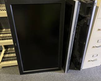 (2) 46in NEC AccuSync PV46 Flatscreen Tvs