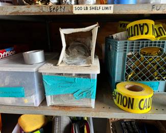 Caution Tape, Staple Tools, Utility Cutter, 5-Way