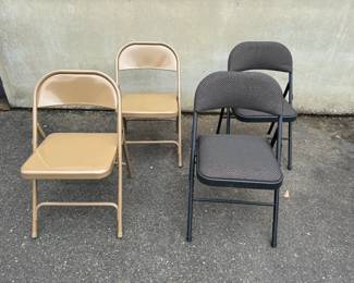 (4) Folding Chairs