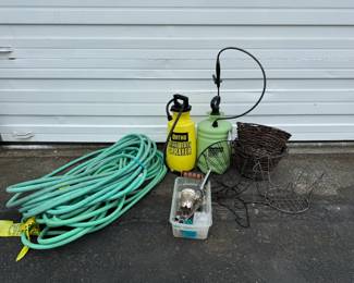 Garden Sprayers, Hand Tools, & Hoses