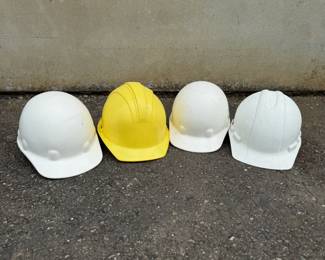 (4) Hard Hats