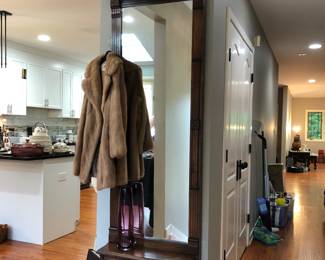 Full Length Mirror Hall Tree