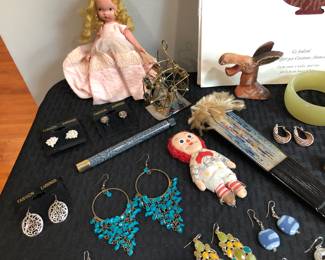 Fashion Jewelry & Vintage Dolls