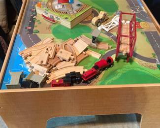 Train table
