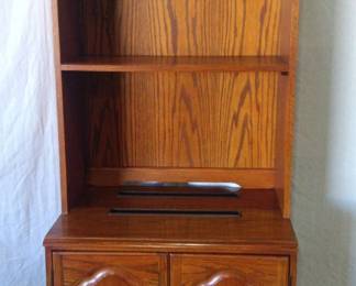 Bookshelf And Electronic Cabinet