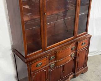 Breakfront China cabinet