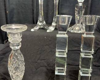 Crystal Candlesticks