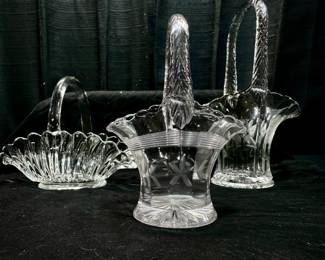 Etched Brides Baskets