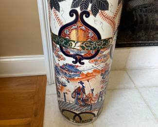 Vintage Asian umbrella Stand