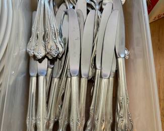 Silver flatware