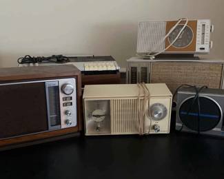 Vintage Home Audio Bundle GE Radio, Tape Decks, Sony  More 
