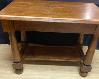 Solid Tiger Oak Table