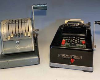 The Paymaster And Remington Check Writers 