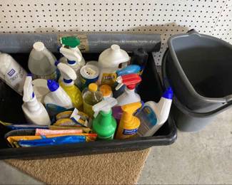 Mystery Lot Of Cleaning Supplies