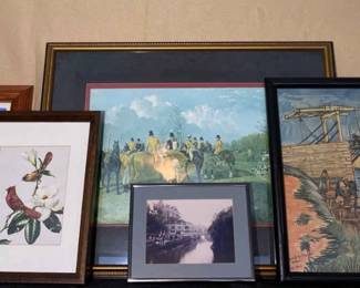 Lot Of Mixed Framed Prints pictures 