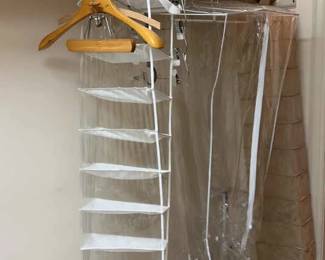 Hanging Closet Shoe Clothing Organizer Bundle 