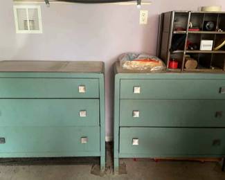Blue Metal Garage Storage Units Mystery Tools 