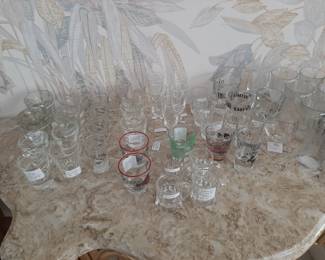 Shot glasses