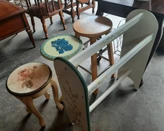 Small painted furniture pieces