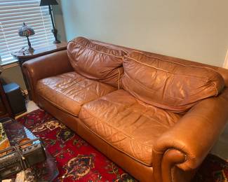 Leather Couch 1 of 2