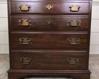 Mahogany Bedside Chest By Pennsylvania House