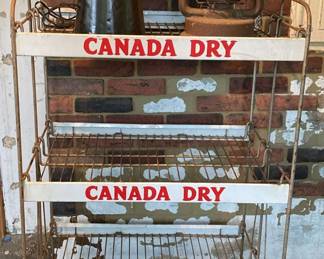 Canada Dry General Store Display Rack Plus Lights