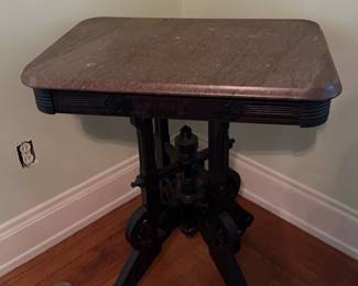 Antique Marble Top Table