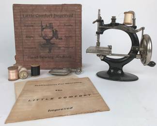 Little Comfort Improved Hand Sewing Machine With Box