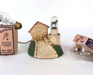 Aerolux Dog House And Dog Light Bulb With FlowerLites