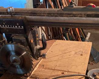Craftsman Radial Arm Saw With Stand