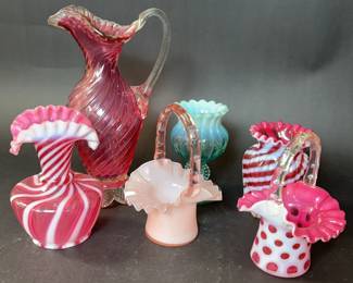 Pretty And Pink Glass Decor