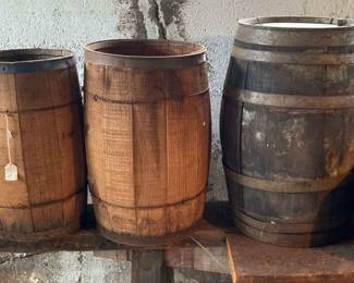 Five Wood Kegs