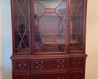 Antique Dining room China Cabinet