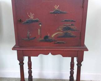 Asian Inspired Smoking Cabinet