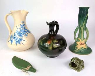 Louwelsa Weller, Limoges Rookwood Pottery Roseville PLUS