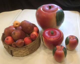 Apple Cookie Jar And More