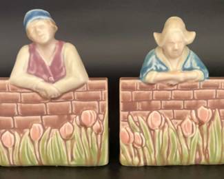 Rookwood Pottery Bookends 6022 Signed